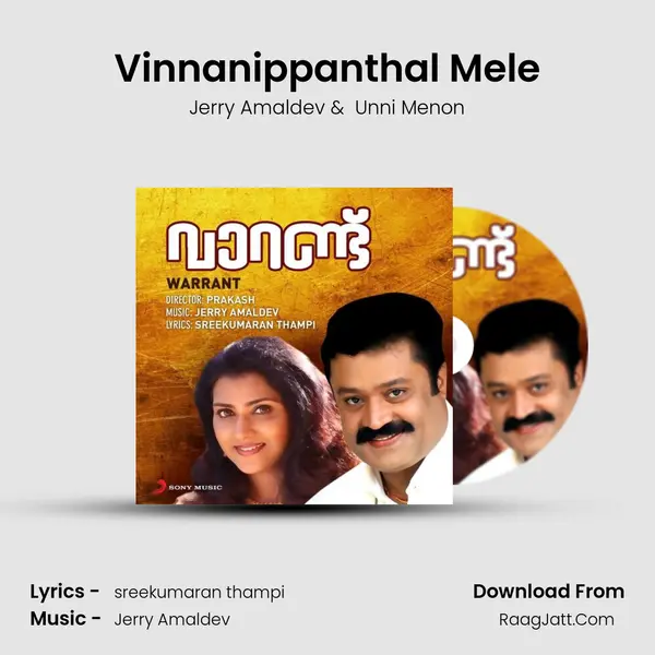 Vinnanippanthal Mele MP3 Song by Jerry Amaldev Cover