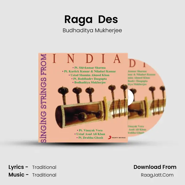 Raga  Des (Drut Ektal) MP3 Song by Budhaditya Mukherjee Cover