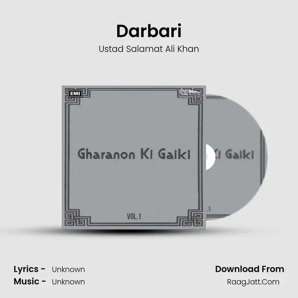 Darbari MP3 Song by Ustad Salamat Ali Khan Cover