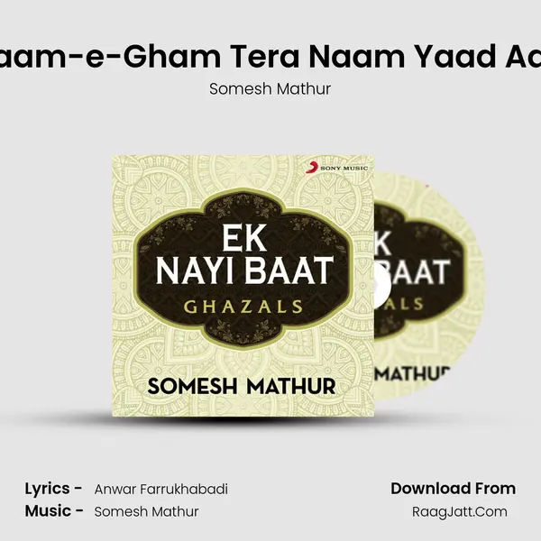 Shaam-e-Gham Tera Naam Yaad Aaya mp3 song