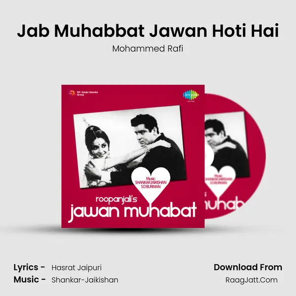 Jab Muhabbat Jawan Hoti Hai MP3 Song by Mohammed Rafi Cover
