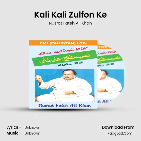Kali Kali Zulfon Ke MP3 Song by Nusrat Fateh Ali Khan Cover
