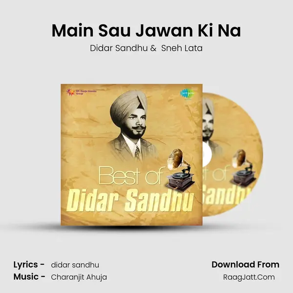 Main Sau Jawan Ki Na MP3 Song by Didar Sandhu Cover