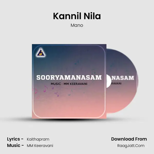 Kannil Nila MP3 Song by Mano Cover