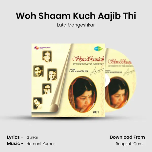 Woh Shaam Kuch Aajib Thi MP3 Song by Lata Mangeshkar Cover