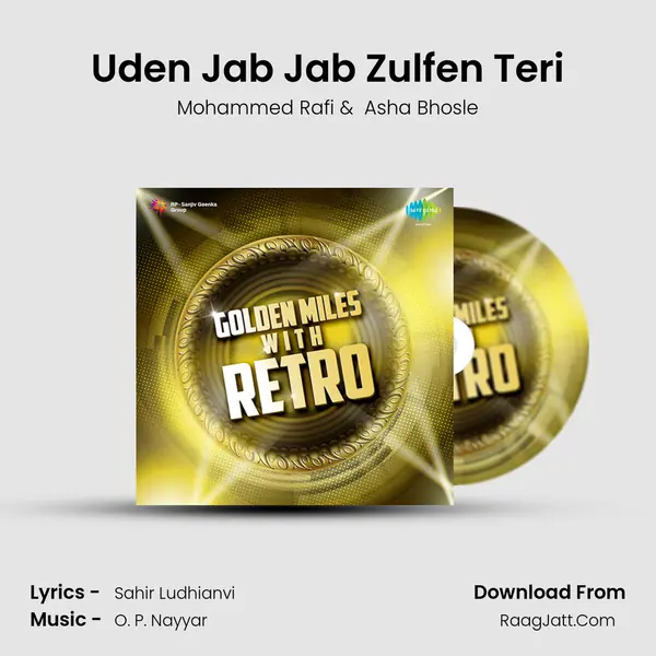 Uden Jab Jab Zulfen Teri MP3 Song by Mohammed Rafi Cover