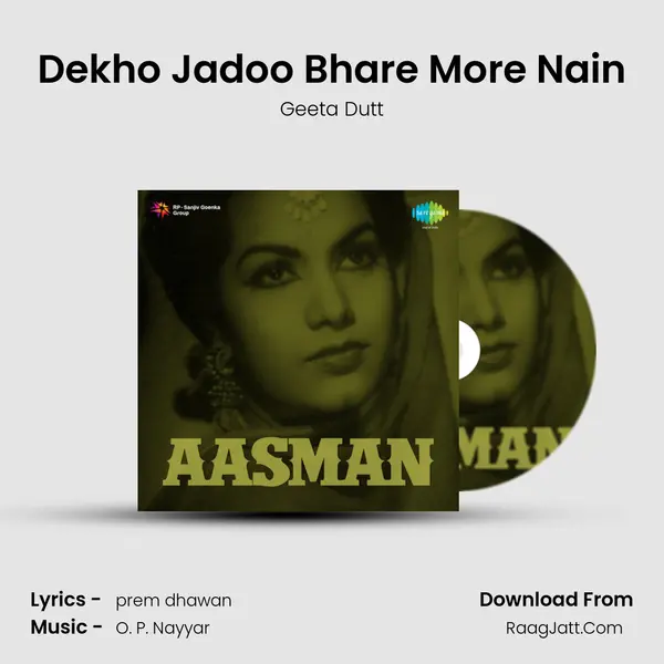 Dekho Jadoo Bhare More Nain MP3 Song by Geeta Dutt Cover