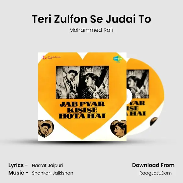 Teri Zulfon Se Judai To Cover