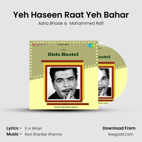 Yeh Haseen Raat Yeh Bahar MP3 Song by Asha Bhosle Cover