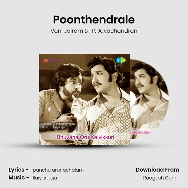 Poonthendrale MP3 Song by Vani Jairam Cover