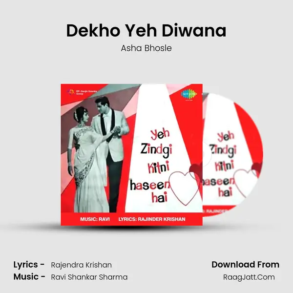 Dekho Yeh Diwana MP3 Song by Asha Bhosle Cover