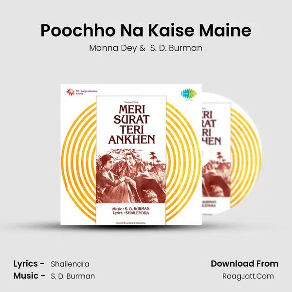 Poochho Na Kaise Maine MP3 Song by Manna Dey Cover