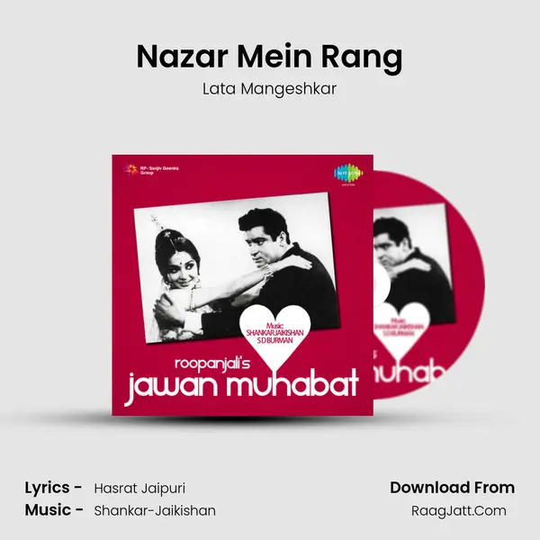 Nazar Mein Rang MP3 Song by Lata Mangeshkar Cover