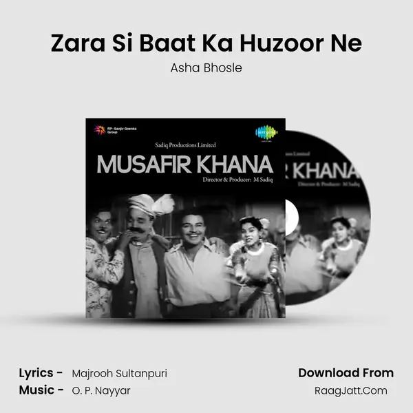 Zara Si Baat Ka Huzoor Ne MP3 Song by Asha Bhosle Cover
