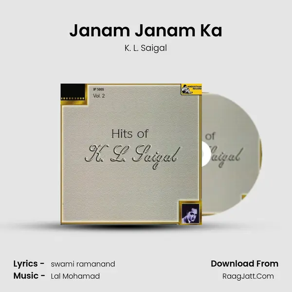 Janam Janam Ka MP3 Song by K. L. Saigal Cover