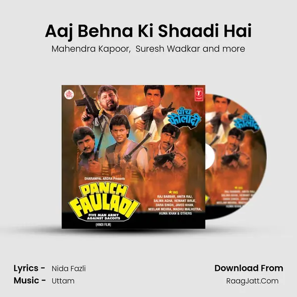 Aaj Behna Ki Shaadi Hai MP3 Song by Mahendra Kapoor Cover