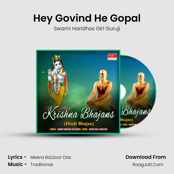 Hey Govind He Gopal MP3 Song by Swami Haridhos Giri Guruji Cover