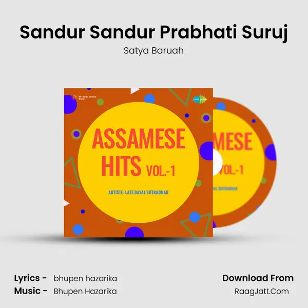Sandur Sandur Prabhati Suruj MP3 Song by Satya Baruah Cover