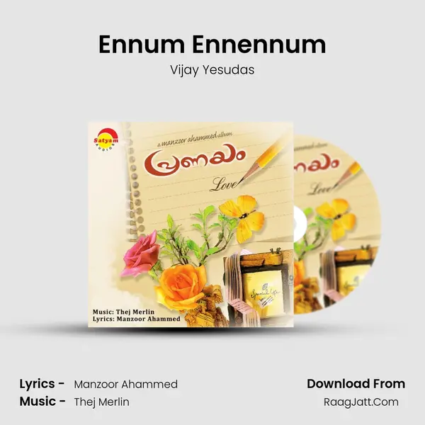Ennum Ennennum MP3 Song by Vijay Yesudas Cover