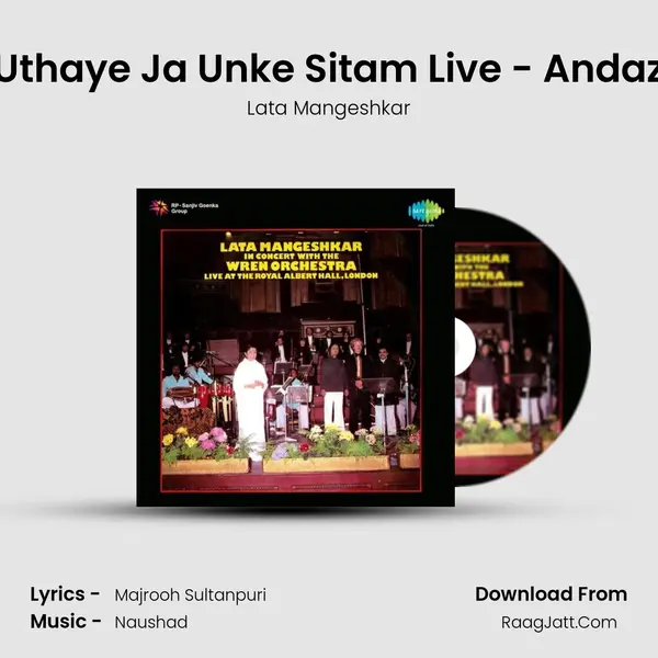 Uthaye Ja Unke Sitam Live - Andaz MP3 Song by Lata Mangeshkar Cover
