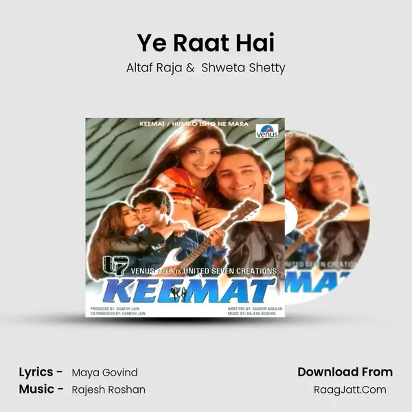 Ye Raat Hai MP3 Song by Altaf Raja Cover