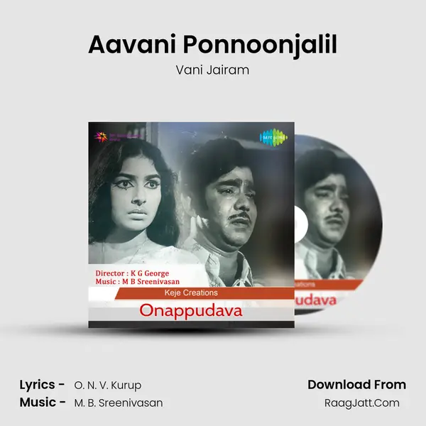 Aavani Ponnoonjalil MP3 Song by Vani Jairam Cover