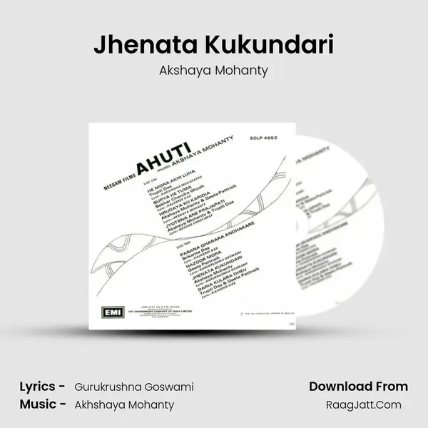 Jhenata Kukundari MP3 Song by Akshaya Mohanty Cover