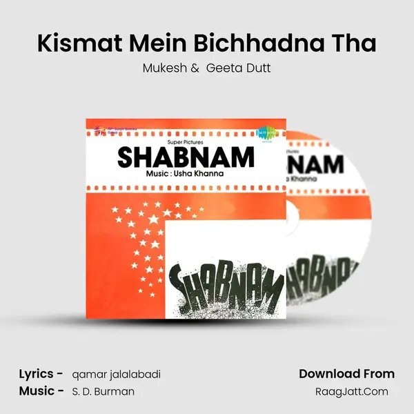 Kismat Mein Bichhadna Tha MP3 Song by Mukesh Cover