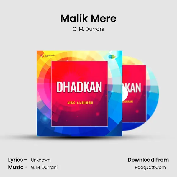 Malik Mere MP3 Song by G. M. Durrani Cover
