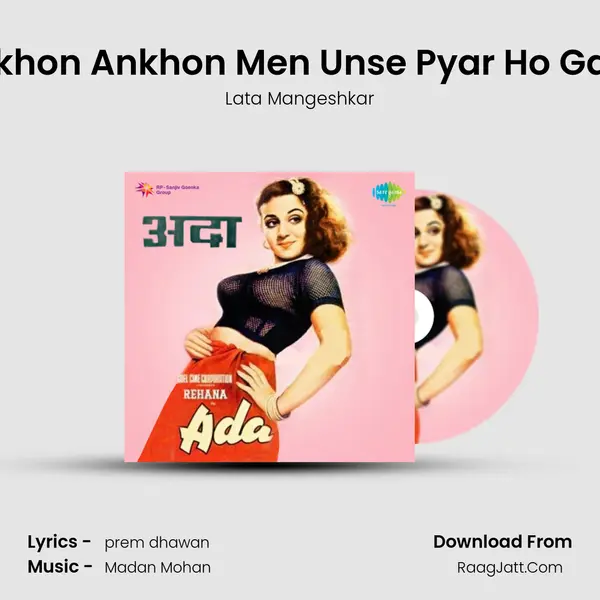 Ankhon Ankhon Men Unse Pyar Ho Gaya MP3 Song by Lata Mangeshkar Cover