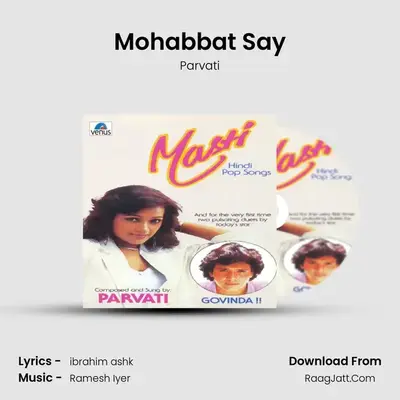 Mohabbat Say MP3 Song by Parvati Cover