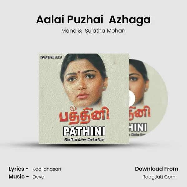 Aalai Puzhai  Azhaga MP3 Song by Mano Cover