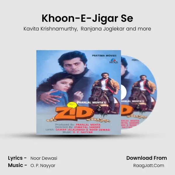 Khoon-E-Jigar Se MP3 Song by Kavita Krishnamurthy Cover