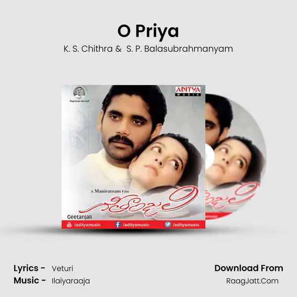 O Priya MP3 Song by K. S. Chithra Cover