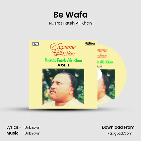 Be Wafa MP3 Song by Nusrat Fateh Ali Khan Cover