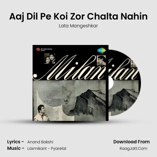 Aaj Dil Pe Koi Zor Chalta Nahin Cover
