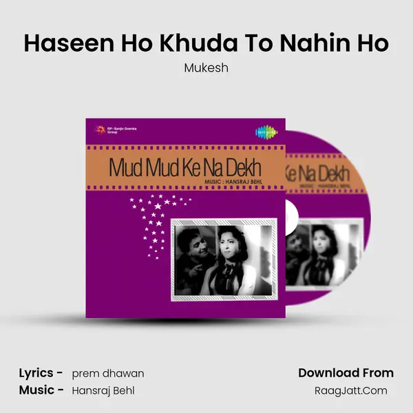 Haseen Ho Khuda To Nahin Ho MP3 Song by Mukesh Cover