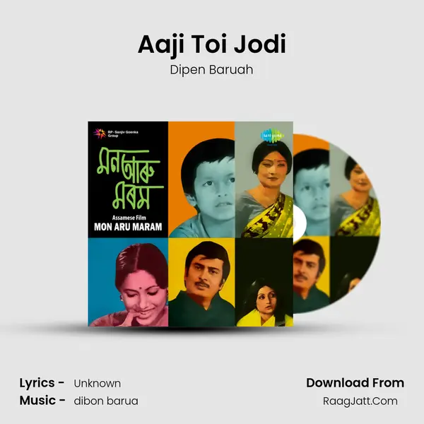 Aaji Toi Jodi MP3 Song by Dipen Baruah Cover
