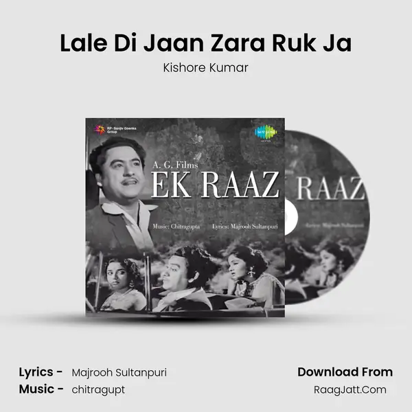 Lale Di Jaan Zara Ruk Ja MP3 Song by Kishore Kumar Cover