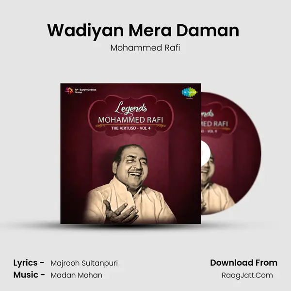 Wadiyan Mera Daman (Male) MP3 Song by Mohammed Rafi Cover