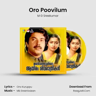 Oro Poovilum MP3 Song by M G Sreekumar Cover