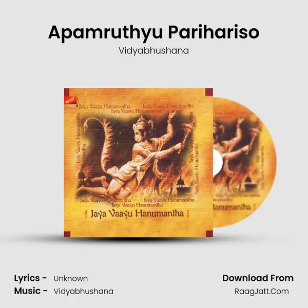Apamruthyu Parihariso MP3 Song by Vidyabhushana Cover