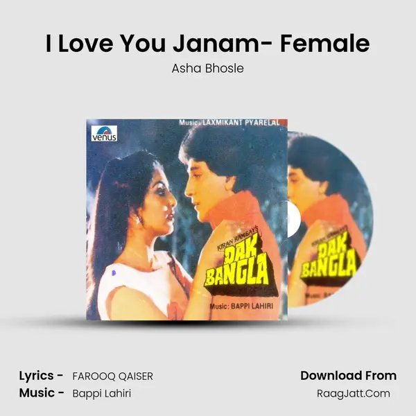 I Love You Janam- Female MP3 Song by Asha Bhosle Cover