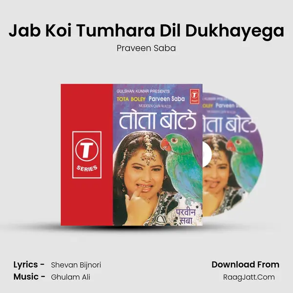 Jab Koi Tumhara Dil Dukhayega MP3 Song by Praveen Saba Cover