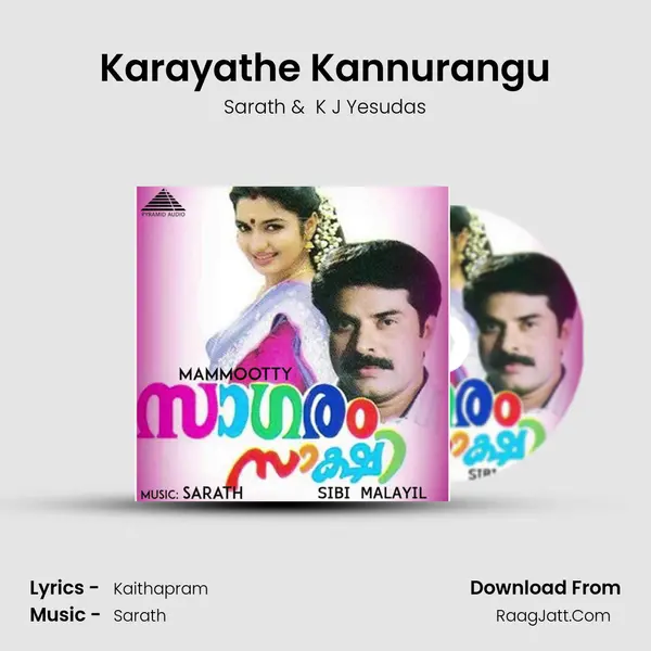 Karayathe Kannurangu MP3 Song by Sarath Cover