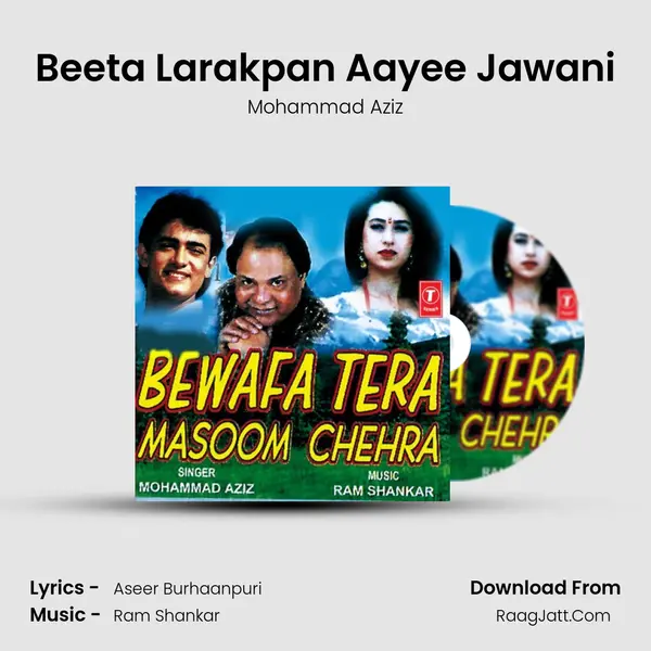 Beeta Larakpan Aayee Jawani MP3 Song by Mohammad Aziz Cover