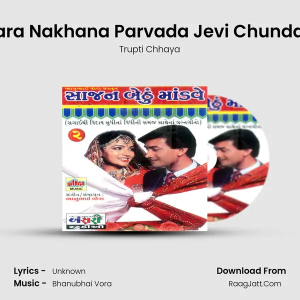 Mara Nakhana Parvada Jevi Chundadi MP3 Song by Trupti Chhaya Cover