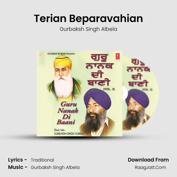 Terian Beparavahian MP3 Song by Gurbaksh Singh Albela Cover