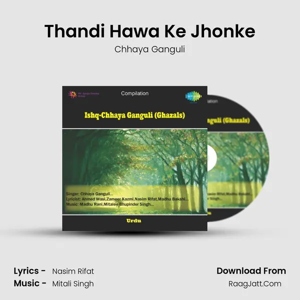Thandi Hawa Ke Jhonke MP3 Song by Chhaya Ganguli Cover
