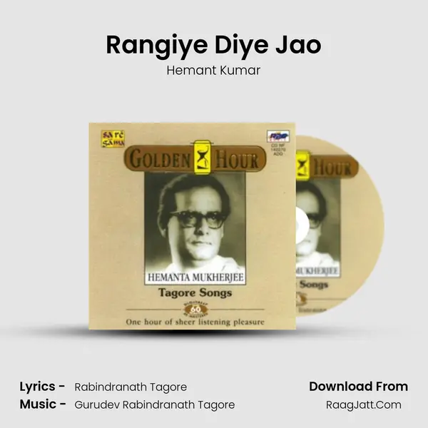 Rangiye Diye Jao MP3 Song by Hemant Kumar Cover